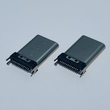 ޷TYPE-C 24PIN̨׹ͷ/޽ӵؽ/аʽ/L=10.0mm