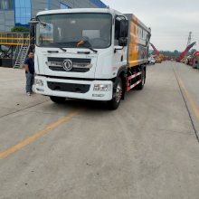 东风D9对接式垃圾车 16方压缩站垃圾块运输车