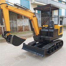 多功能果园小挖机 农用推土挖掘机 微型挖掘机视频
