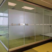 移动玻璃隔断墙装修/玻璃隔断墙可以活动折叠