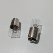 B15 平头卡口双触点插口 220/260V 5/7W 机床警示仪器船舶指示灯泡