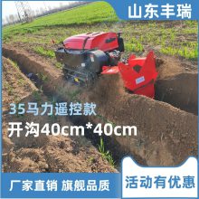 果园开沟松土施肥机 丰瑞 开沟回填培土机 除草机 小型农用田园管理机图片