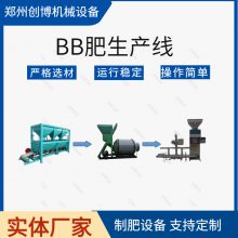 连续式BB肥料生产线 掺混肥自动配料包装系统 创博机械