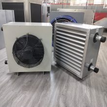 宇捷供应 GS型 热水工业暖风机 不锈钢电热管 供热速度快 温度均匀