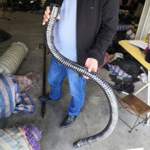 支持定做 经久耐用 黑色橡胶波纹管 钢丝骨架伸缩波纹管 工业汽车硅胶管