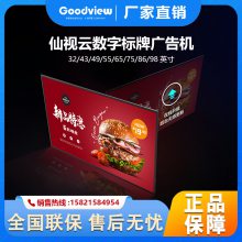 Goodview仙视55英寸4K高清户外3500亮度高亮广告机M55SAR