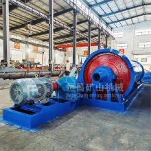 球磨制砂机 金矿石金属精矿球磨机 连续进出料矿石超细磨粉机