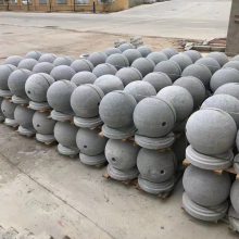 黔东南州学校拦车路障石 花岗岩400大车止球石墩厂