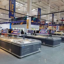 三盾冷链黄石市松下商用冻柜无霜岛柜冷冻食品