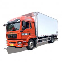 9.6米厢式货车 出口重汽汕德卡载货车 大型集装箱拉货车 可运输货物