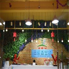 仿真绿植背景墙店铺招牌壁挂塑料植物墙人造景观假花草墙装饰
