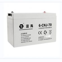6-CNJ-45蓝禹蓄电池12V4***H密封阀控式免维护直流电源 外配电池