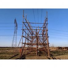 铁路线路行驶避障跨越架铝合金圆盘雷亚架跨越架导线跨越架雷力