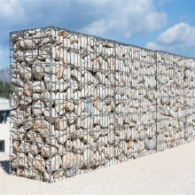 景观石笼网箱 镀锌石笼网 格宾网石笼护坡 铅丝宾格网加工定制