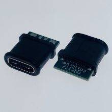 TYPE-C 24PIN焊线式防水母座/转MICRO公头/可以定制PCB板/USB 3.1