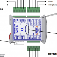 ADS-R 型测量放大器ADSR/v7/2无线变送器用于磁力锁电击