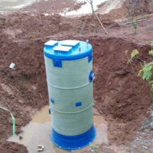 合肥玻璃钢一体化泵站 一体化预制提升雨水污水泵站 排污泵房
