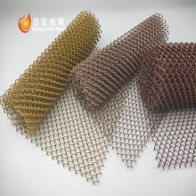 可弯曲隔断网金属软装饰网不锈钢圆环网户外建筑装饰垂帘