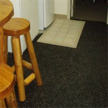 别墅庭院防滑橡胶地砖 厚度3cm 规格：50*50cm可定制100*100cm