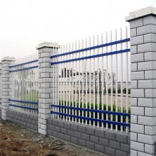 锌钢防护栏 锌钢护栏配件 1.2米高底座围栏定制