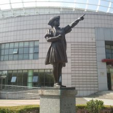 哥伦布铸铜雕塑、永佳雕塑哥伦布铸铜雕塑、铸铜雕塑