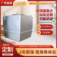 吊顶垂直式中央空调采暖机组 车间降温加热省电节能 可定制