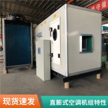 风冷直膨式全新风空调组合式新风换气机组工业恒温恒湿空调机组直膨式空调机组