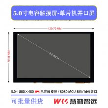 5絥Ƭӿ800X480IPS8080 MCU 8λ/16λSTM32/GD32