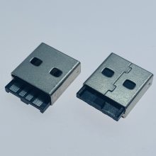 USB AM 2.0ʽͷ/4PIN/ӵؽ/׽/L=14.2mm