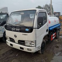 东风多利卡5吨二手洒水车 工程工地园林绿化二手雾炮洒水车