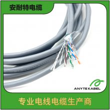 SFTP Cat5e超五类编织屏蔽网络电缆