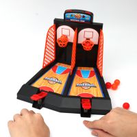 儿童手指桌面投篮游戏玩具双人亲子互动计分弹射篮球机 跨境热销