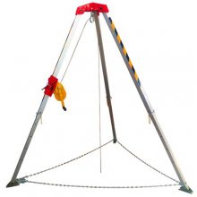 高强度消防救援三脚架铝合金三角架作业支架深井救护