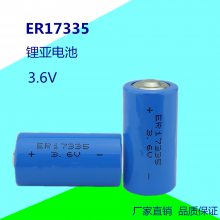 厂家供应ER17335 2/3A锂亚电池3.6V2200MAH er17335智能仪表电池