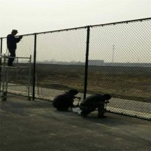 生产体育馆乒乓球场围网 安装U型卡式篮球场框架围栏网