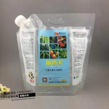 液体防水漆吸嘴袋生产厂家 5升液体肥料自立手提包装袋