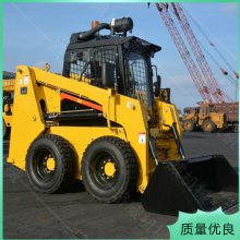 直销滑移装载机清扫器 铲车滚刷除雪机 港口清仓车厂家