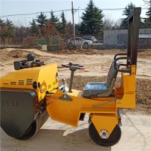 1吨小型压路机 微型驾驶型小碾子 建筑土方回填压路机