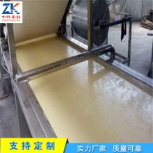 牡丹江腐竹机一人操作自动磨浆 新型全自动腐竹机起皮快