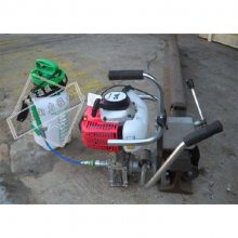 电动钢轨钻孔机铁路工务内燃钢轨打孔机便携式电动打眼器操作方便