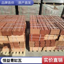 青缸瓦 通体陶土瓦片 新农村屋面防水瓦