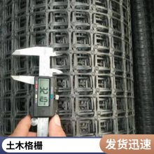 河北上兴强度好单向土工格栅 路面抗裂用加厚材质坚固抗用