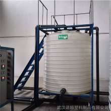 防腐储水罐 诺顺8吨PE塑料水箱 污水站加药间药剂罐