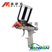 原装日本岩田W-61喷枪上壶喷油枪气动高雾化油漆喷枪陶瓷修补喷枪