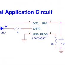 LP4060 ΢Դ800mA﮵سоƬ ȵڹ