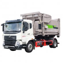 16吨勾臂垃圾车 重汽豪沃14方套臂钩臂垃圾清运车