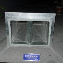 微穿孔板消声器 阻抗式消声器 镀锌板风管-德州携创