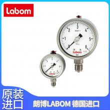 波登管压力表NS 63BA5100经济型系列不锈钢外壳Labom朗博