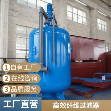 华豫滤器 改性纤维球过滤器油水分离 热电行业亲水疏油污水处理设备