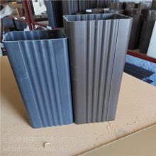 PVC110咖啡色圆管,白山PVC彩色下水道批发[蒂美]